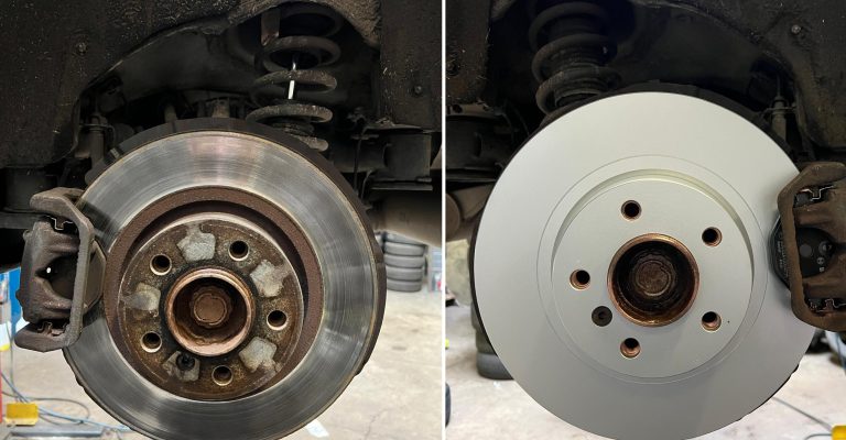 Remplacement des Disques arrière d’une BMW X3 à Bennwihr-Gare proche Eguisheim