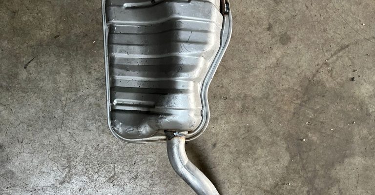 Remplacement du Silencieux arrière sur une Fiat Punto à Bennwihr-Gare proche Mittelwihr