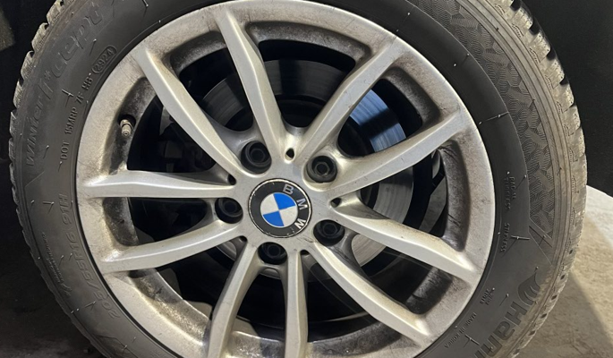 Permutation de roues sur BMW Série 1 à Colmar dans le Haut-Rhin